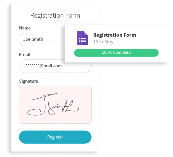 Hand and Registration